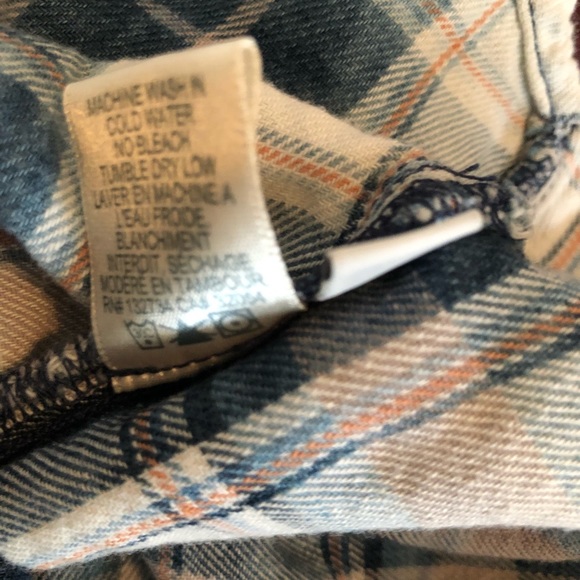 Cloth & stone plaid shirt - Picture 7 of 7